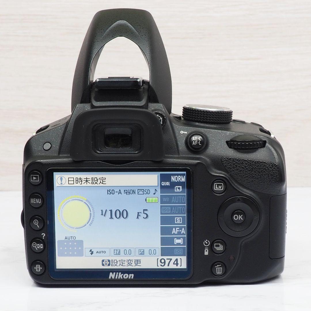 ⭐️訳あり⭐️Nikon D3200 一眼レフ レンズセット 初心者