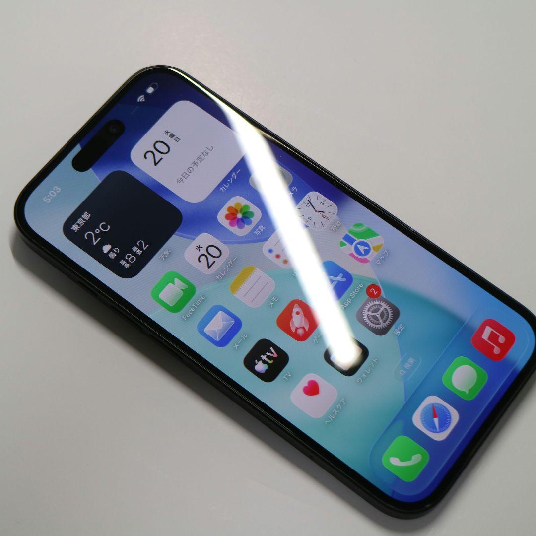 【良品】iPhone16 128GB バッテリー交換100%