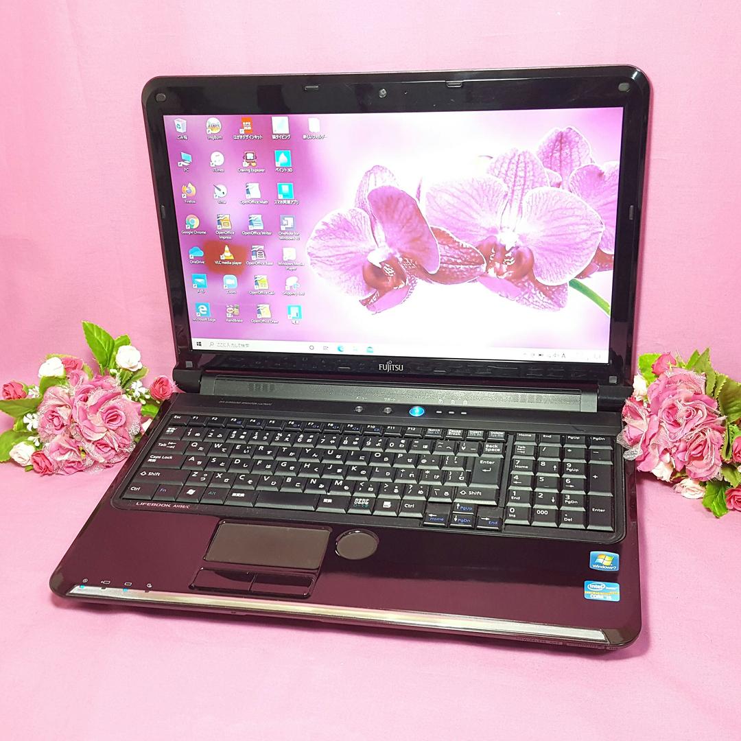 富士通✧大容量500G✧CORE-I5✧WEBカメラ搭載✧HDMI✧メモリ4G