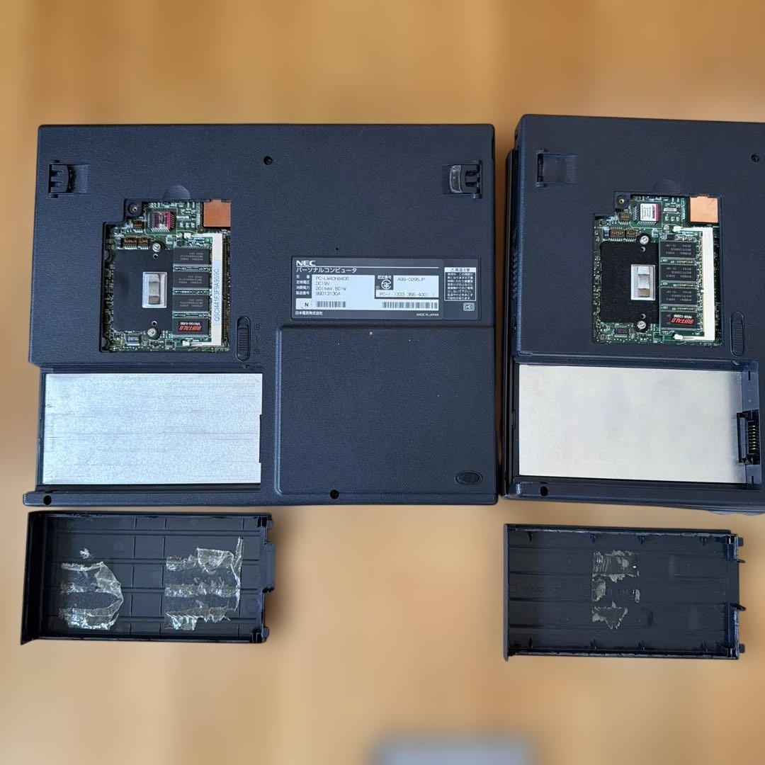 ジャンク 希少！ NEC LAVIE Windows2000 ノートPC 2台