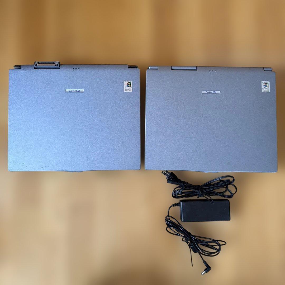 ジャンク 希少！ NEC LAVIE Windows2000 ノートPC 2台