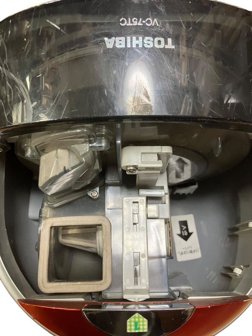 TOSHIBA 東芝　サイクロン掃除機　VC-75TC (R) 6年製　保証付き