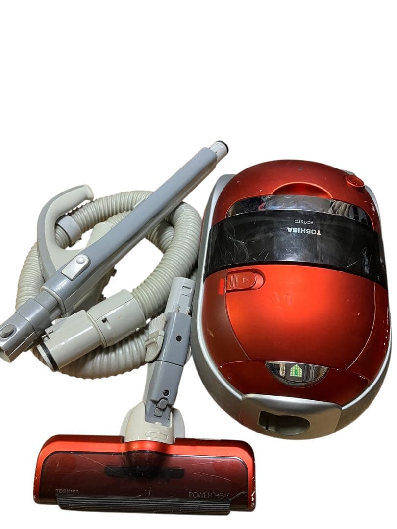 TOSHIBA 東芝　サイクロン掃除機　VC-75TC (R) 6年製　保証付き