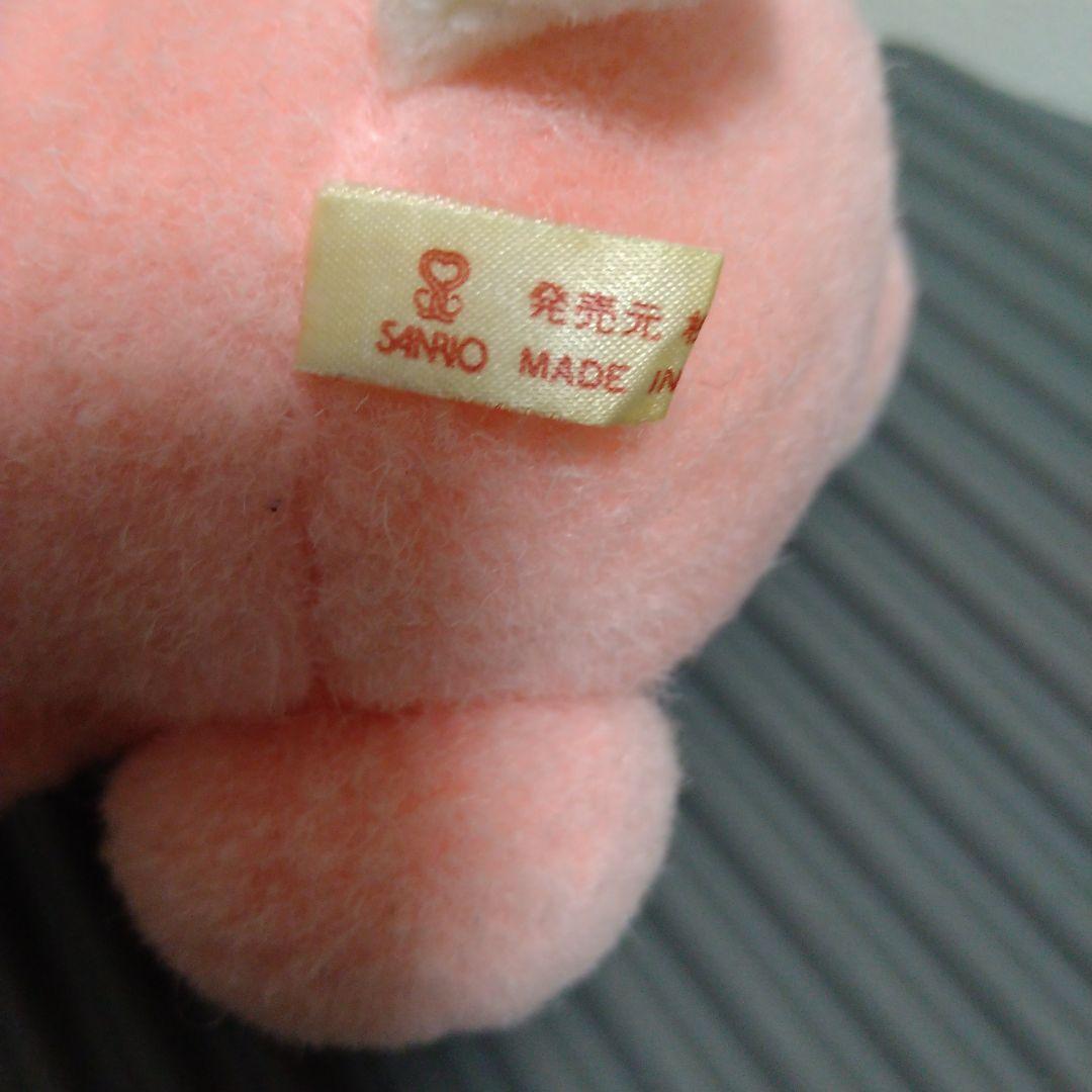 入手困難/希少/1976年初期キティちゃんのぬいぐるみ/旧ロゴ