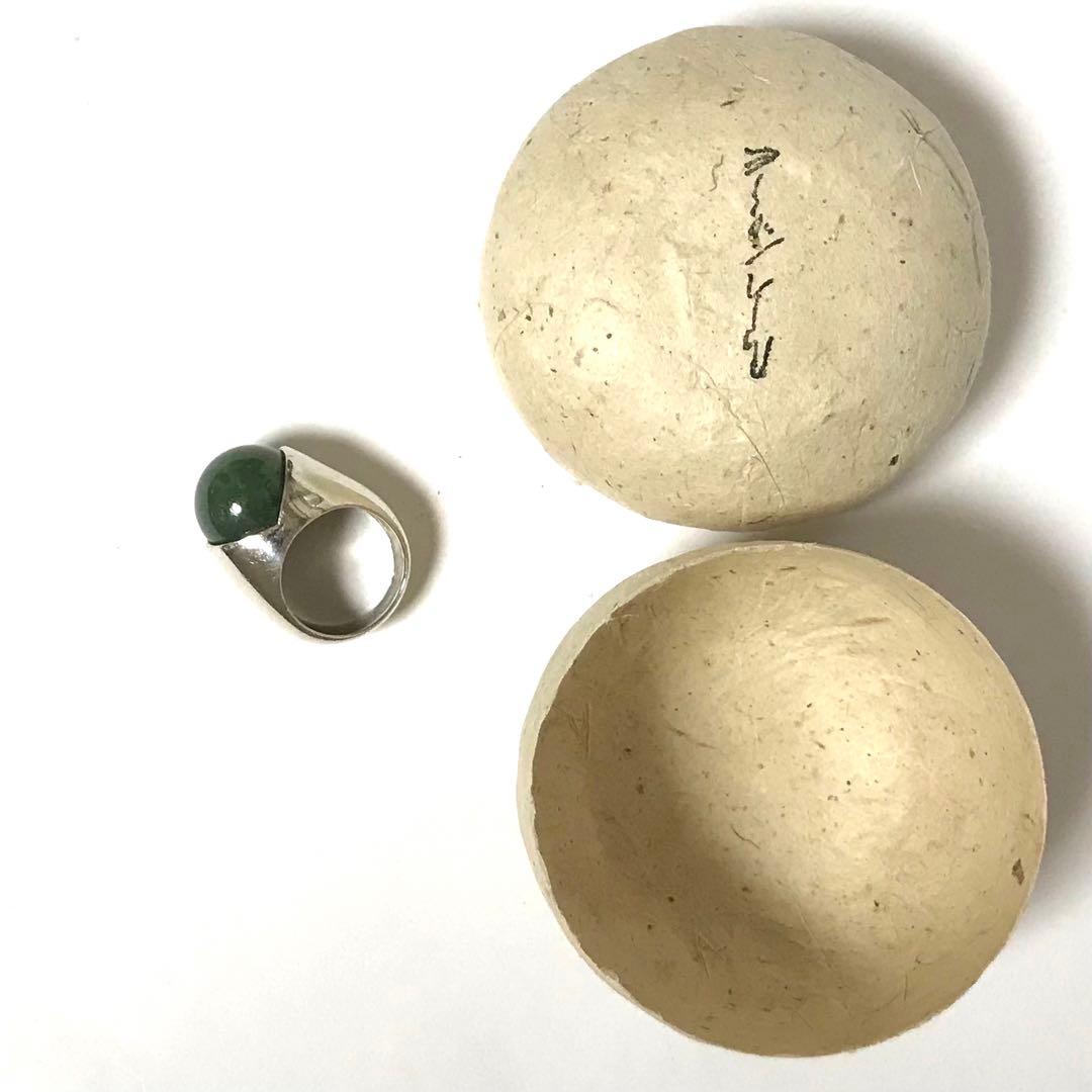 ベック　　　　　　　　　　　　　　　　紙ケース付き シルバー リング 指輪