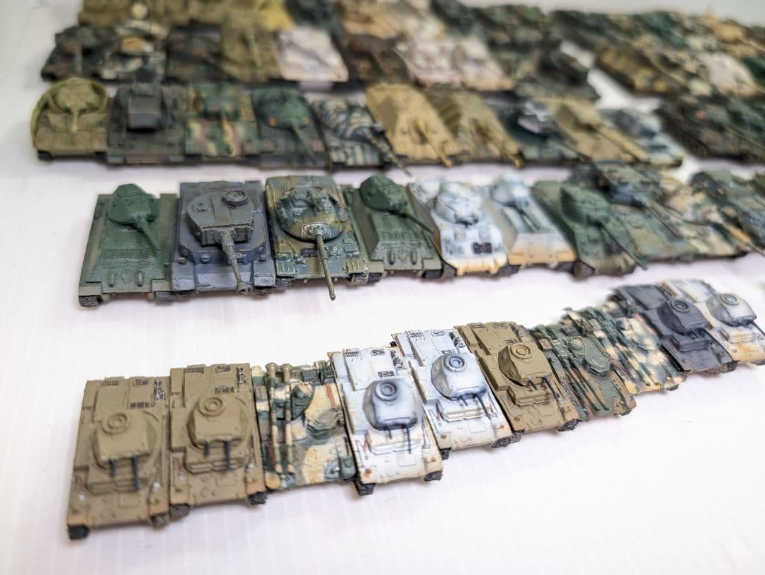 ミリタリーフィギュア戦車コレクション　ワールドタンクミュージアムなど99台まとめ