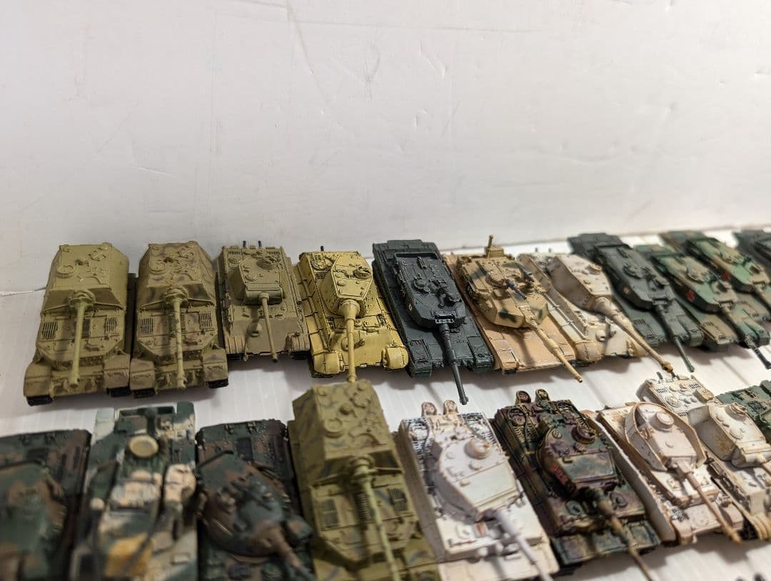 ミリタリーフィギュア戦車コレクション　ワールドタンクミュージアムなど99台まとめ