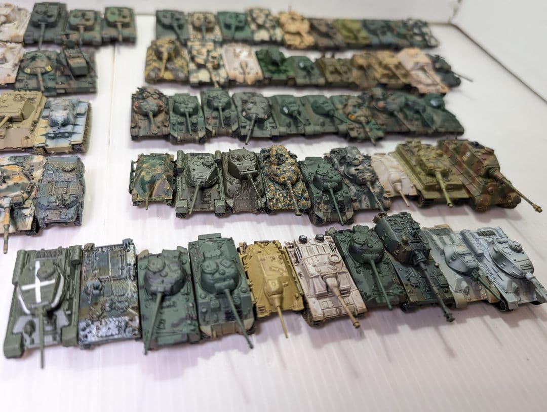 ミリタリーフィギュア戦車コレクション　ワールドタンクミュージアムなど99台まとめ