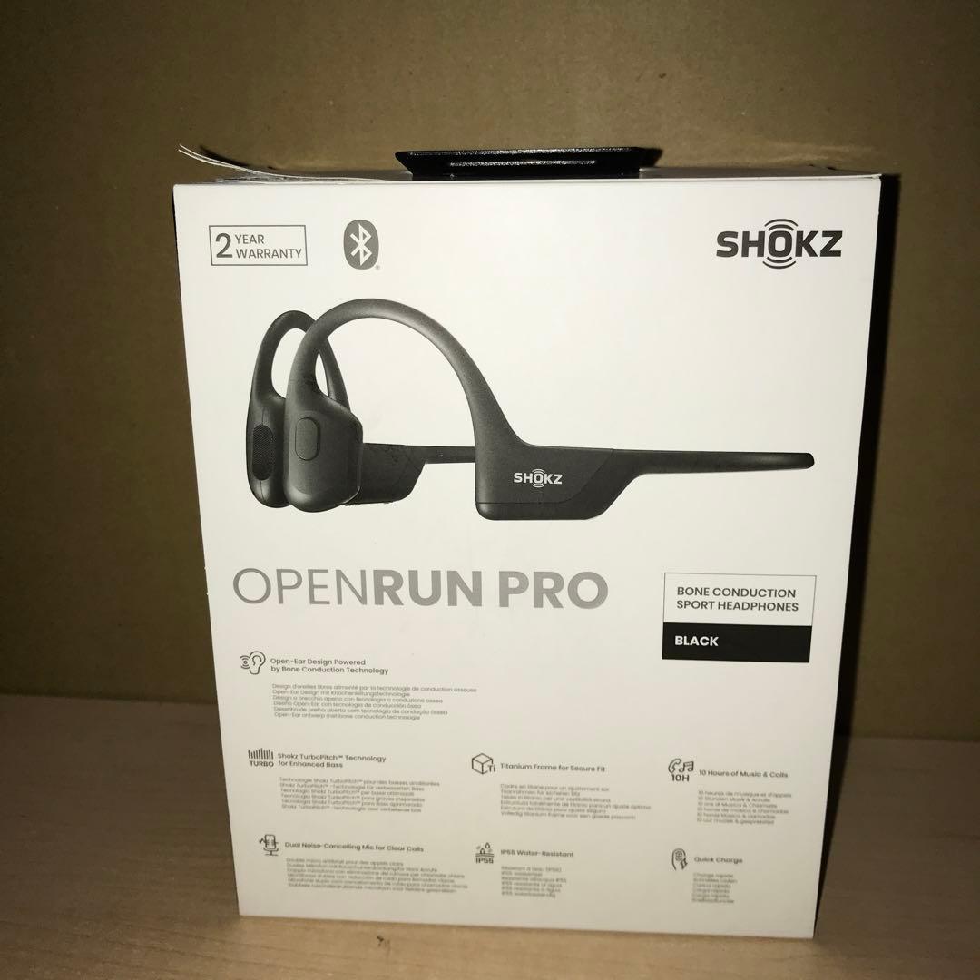 Shokz OpenRun Pro 骨伝導イヤホン SKZ-EP-000007