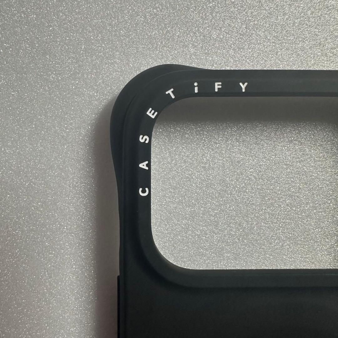 CASETIFY iPhone 17 pro シリコンウェーブケース ブラック