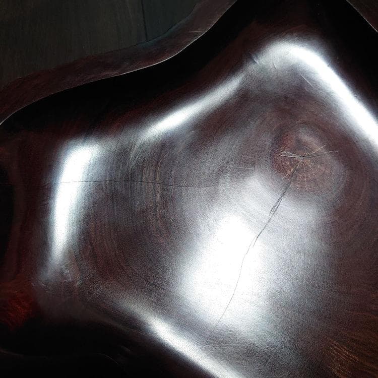 天然木 花台 美品　43㎝×27㎝ 板厚6.5㎝