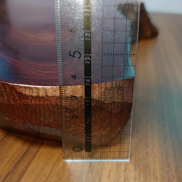 天然木 花台 美品　43㎝×27㎝ 板厚6.5㎝