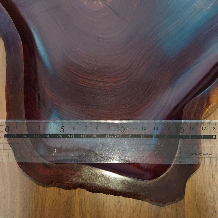 天然木 花台 美品　43㎝×27㎝ 板厚6.5㎝