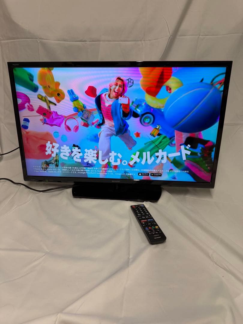 【美品】SHARP 液晶テレビ 32V型 　AQUOS 2T-C32AE1