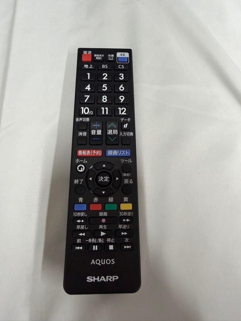 【美品】SHARP 液晶テレビ 32V型 　AQUOS 2T-C32AE1
