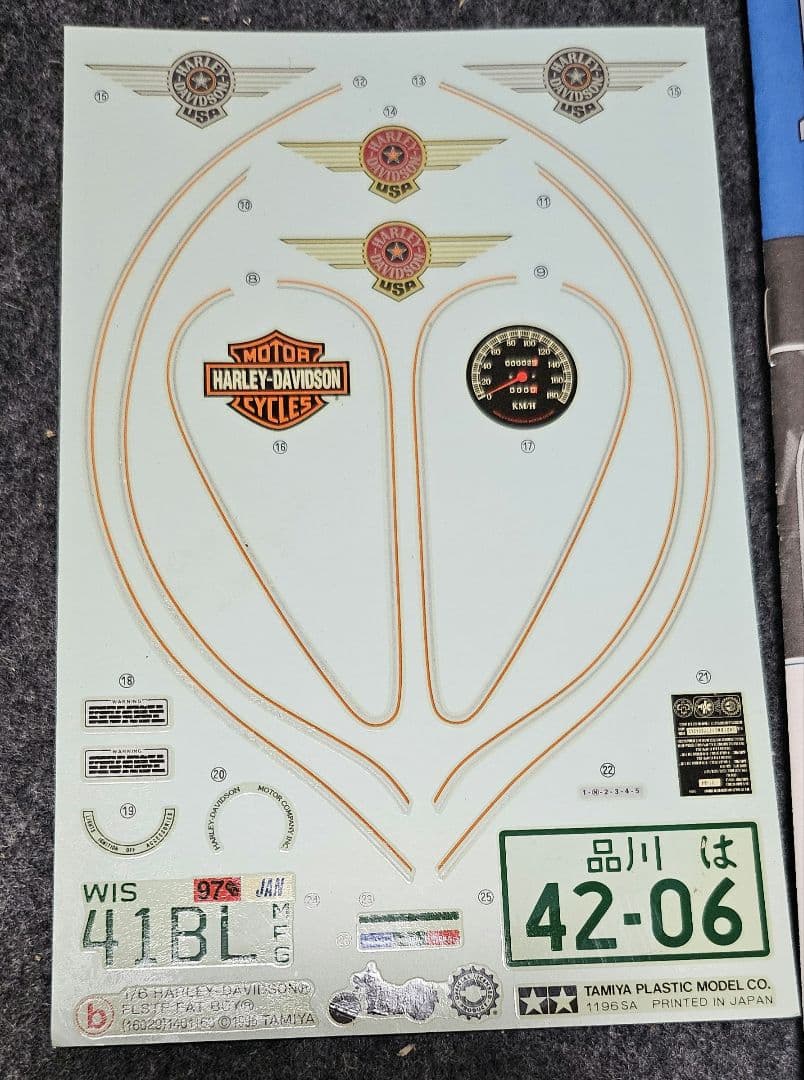 K.Aさん専用6月16日までハーレーダビッドソン FLSTF FATBOY1/6