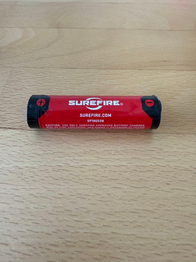 実物　SUREFIRE M600DF-TN テールスイッチDS00 充電池付き