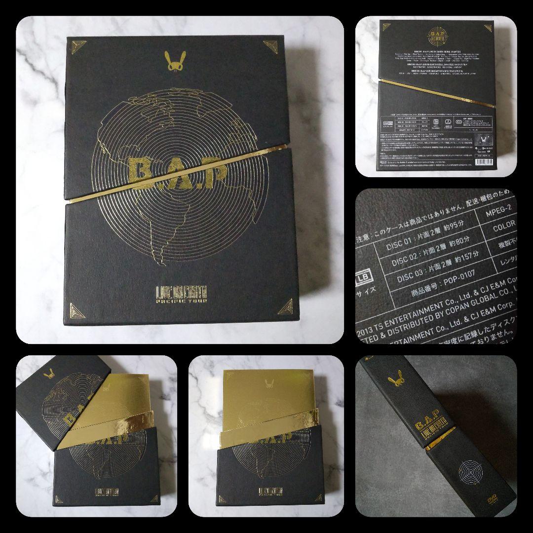 B.A.P 3枚組 DVD【日本盤】「LIVE ON ～ 」【日本語字幕付き】