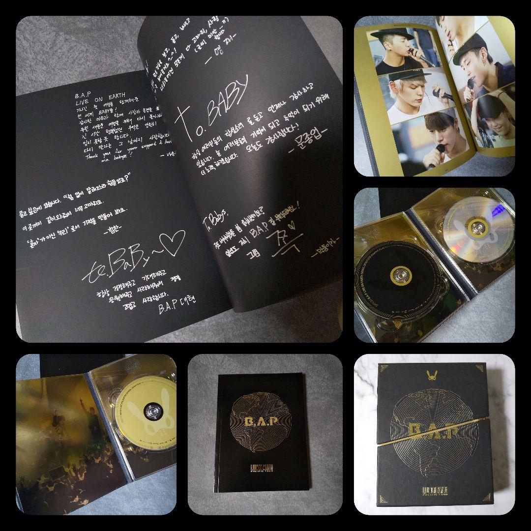 B.A.P 3枚組 DVD【日本盤】「LIVE ON ～ 」【日本語字幕付き】