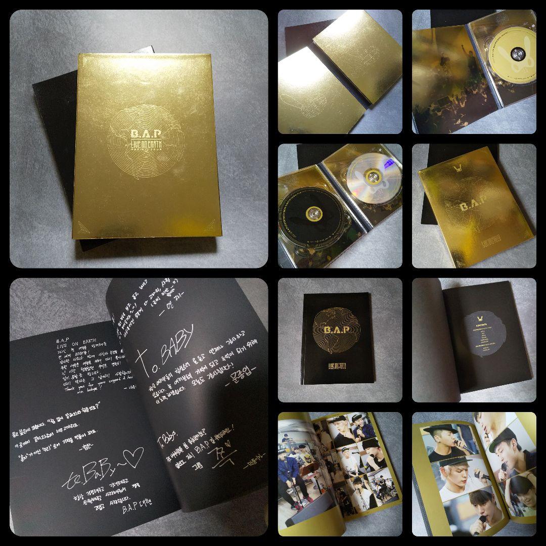 B.A.P 3枚組 DVD【日本盤】「LIVE ON ～ 」【日本語字幕付き】