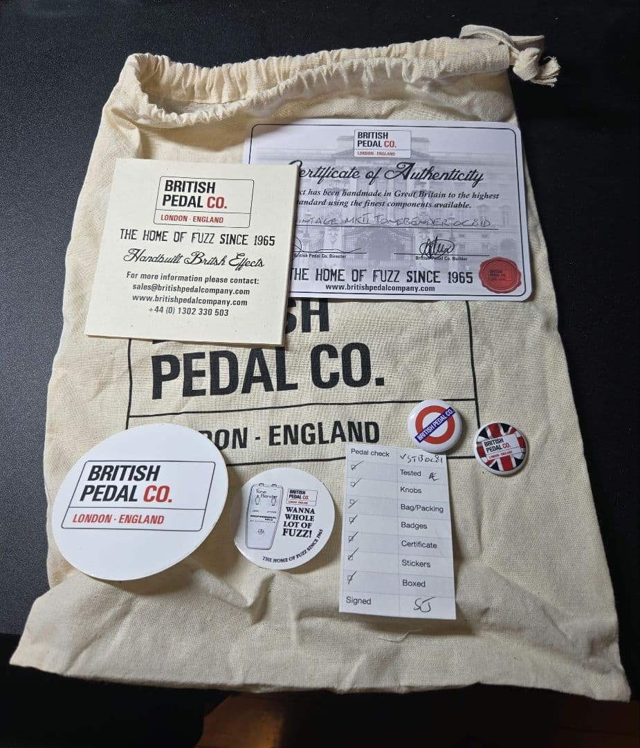 【中古特価！】Tone Bender MK2 OC81 BPC