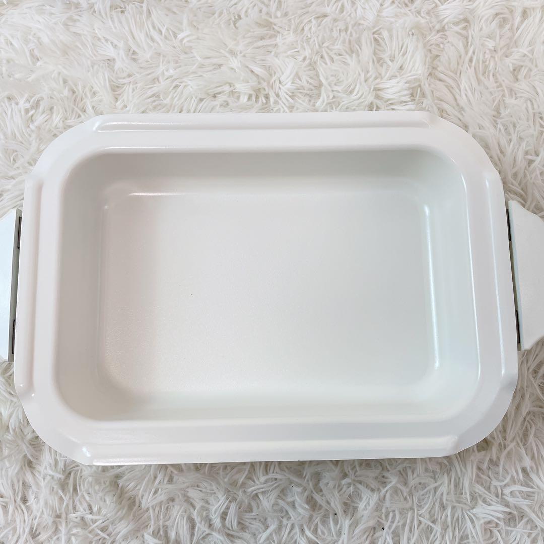 極美品✨ BRUNO コンパクトホットプレート セラミックコート鍋付き