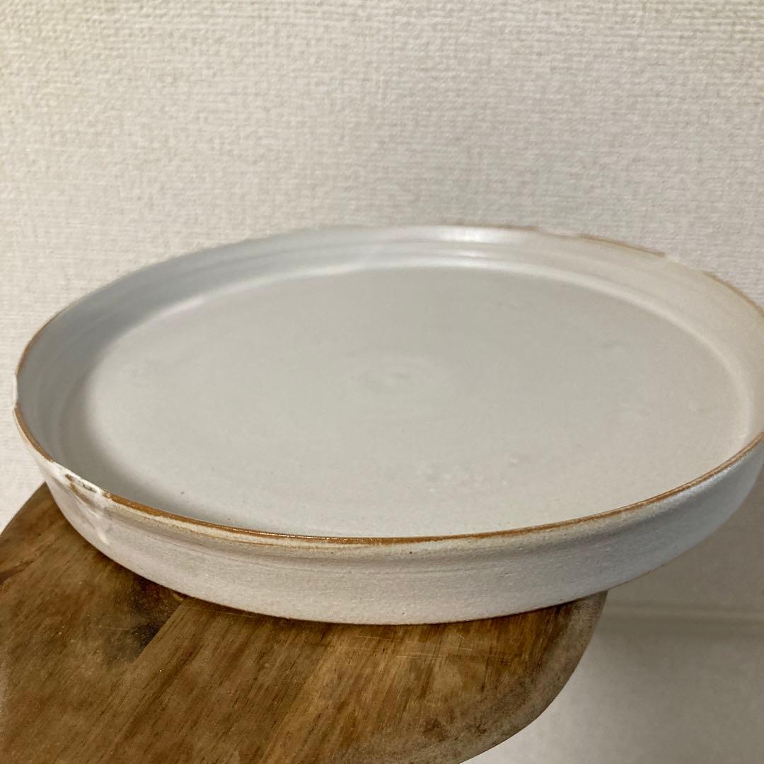 白の円形皿 約2１センチ3枚セット　ワンプレートに！