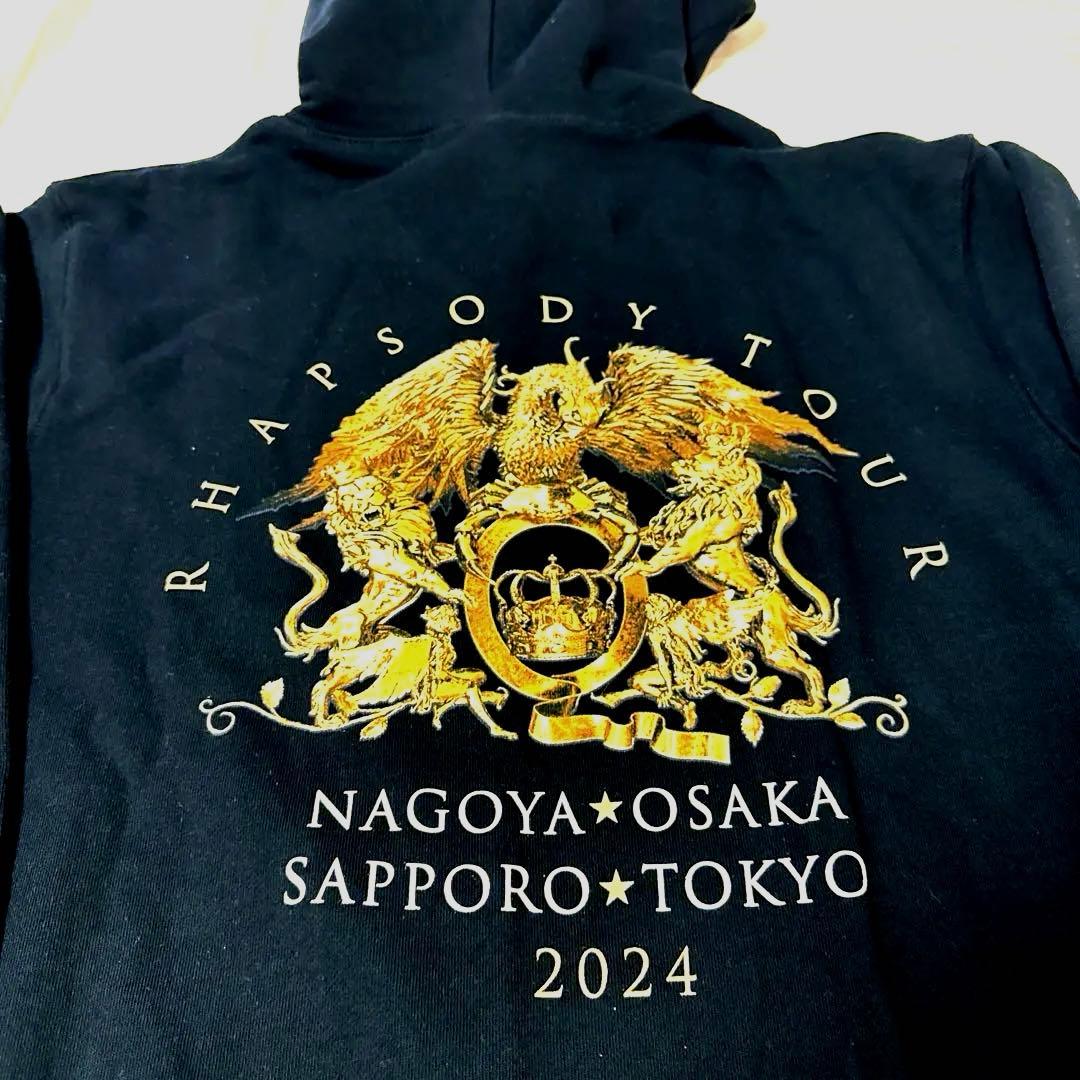 QUEEN + ADAM LAMBERT 2024 パーカー　M 新品未使用