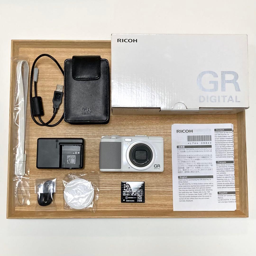 RICOH GR DIGITAL Ⅳ ホワイト エディション
