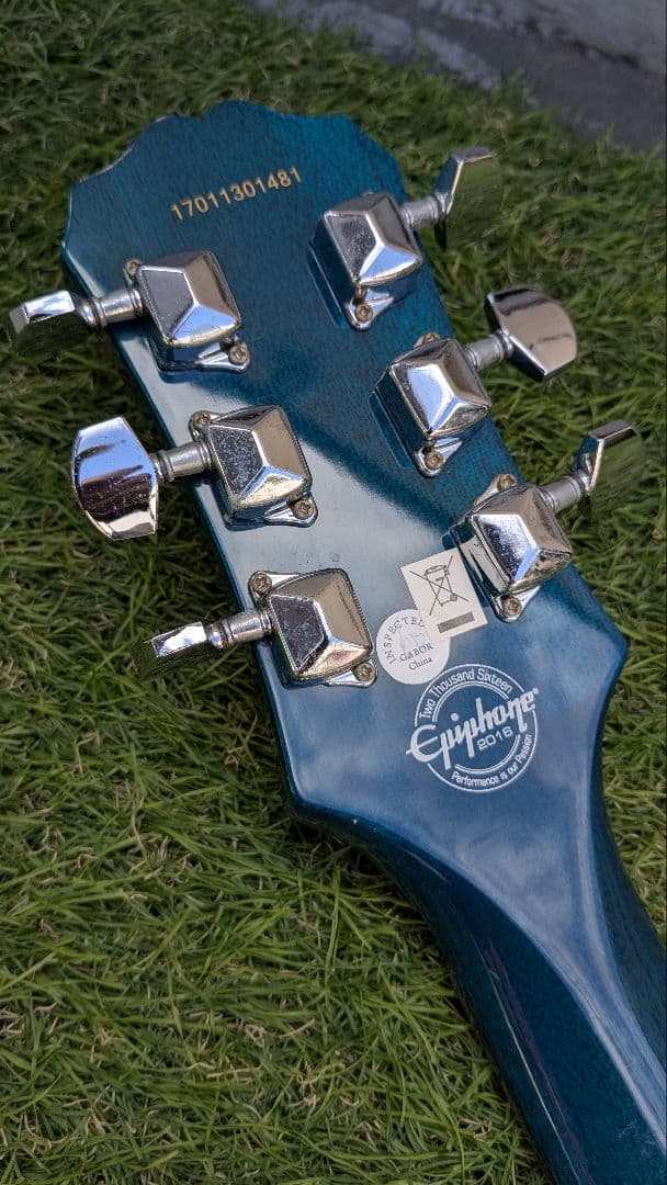 Epiphone レスポールジュニア ブルーバースト エピフォン美品レアカラー