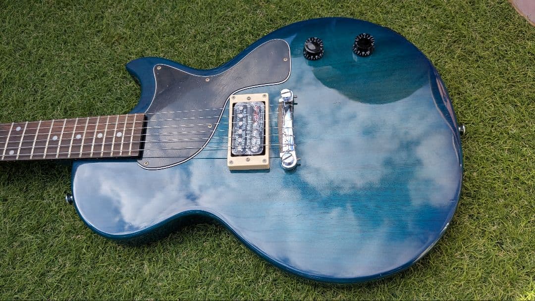 Epiphone レスポールジュニア ブルーバースト エピフォン美品レアカラー