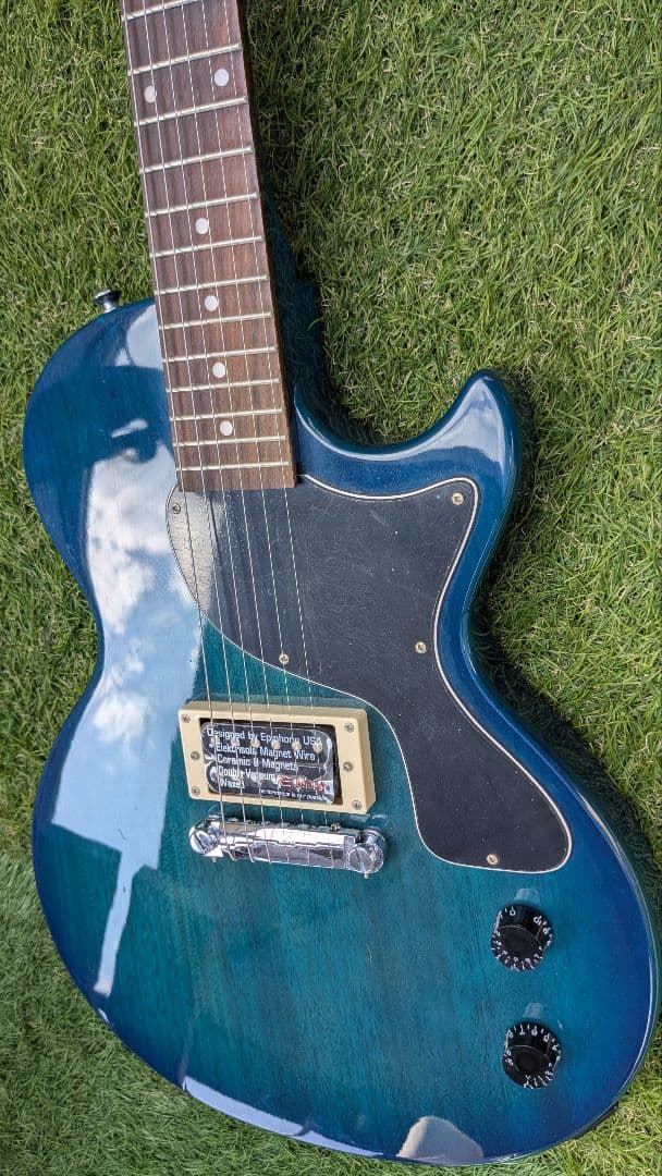 Epiphone レスポールジュニア ブルーバースト エピフォン美品レアカラー