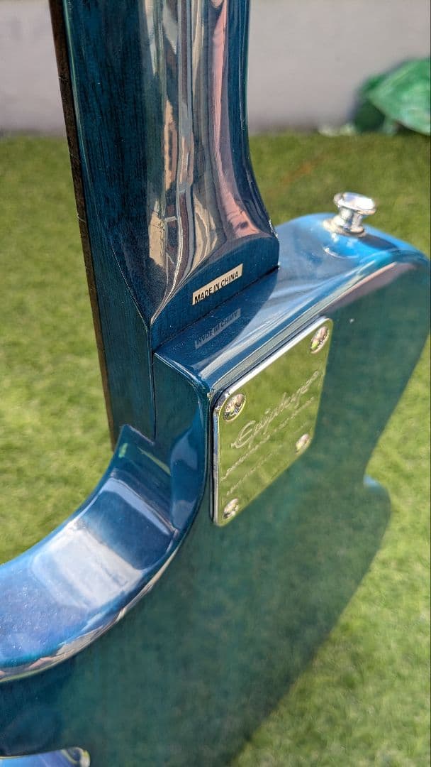 Epiphone レスポールジュニア ブルーバースト エピフォン美品レアカラー