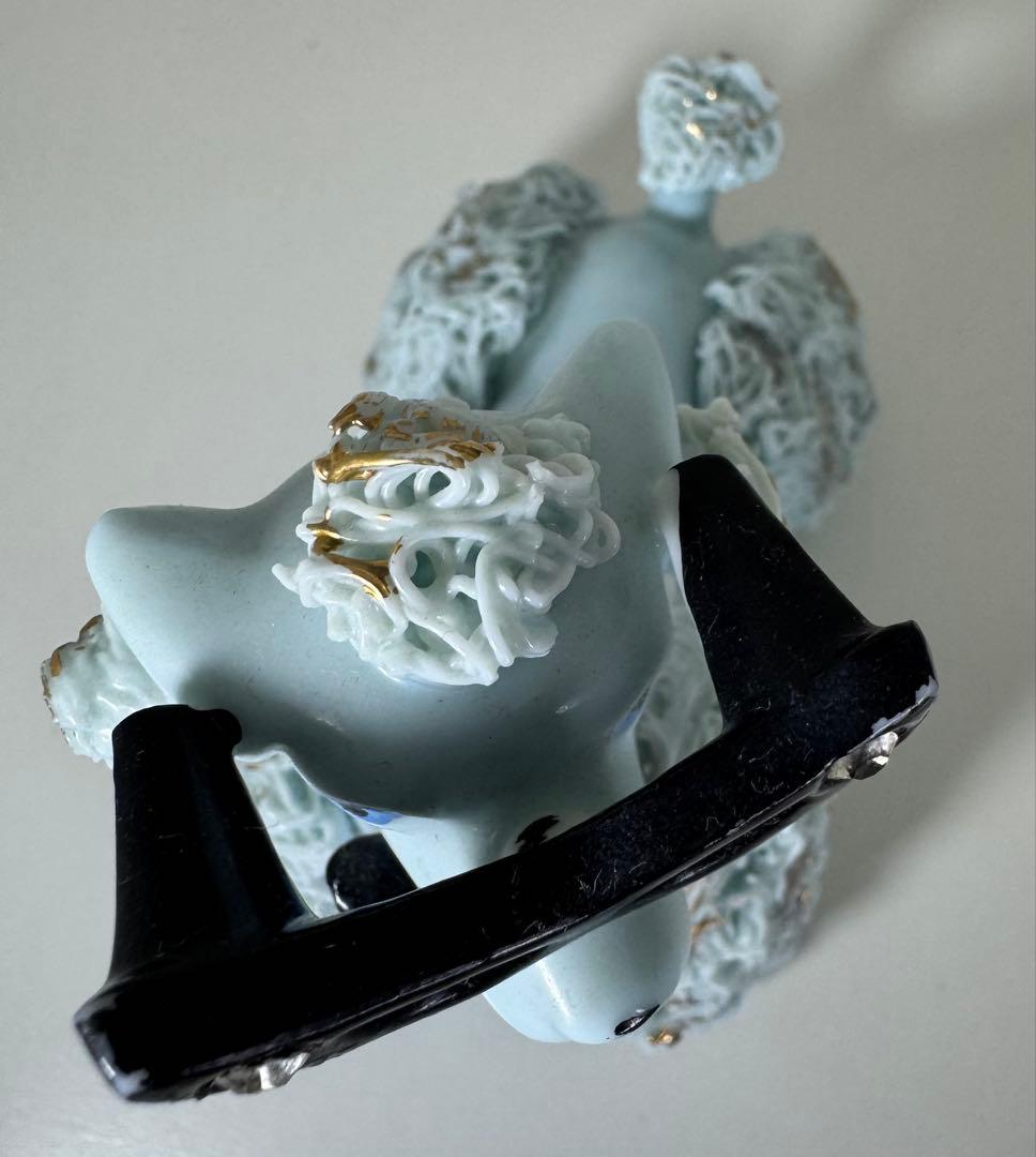 50s スパゲッティプードル　オブジェ　ビンテージ　コレクター