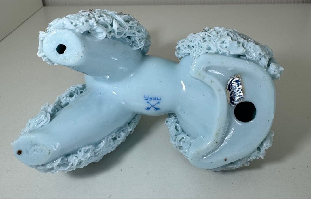 50s スパゲッティプードル　オブジェ　ビンテージ　コレクター