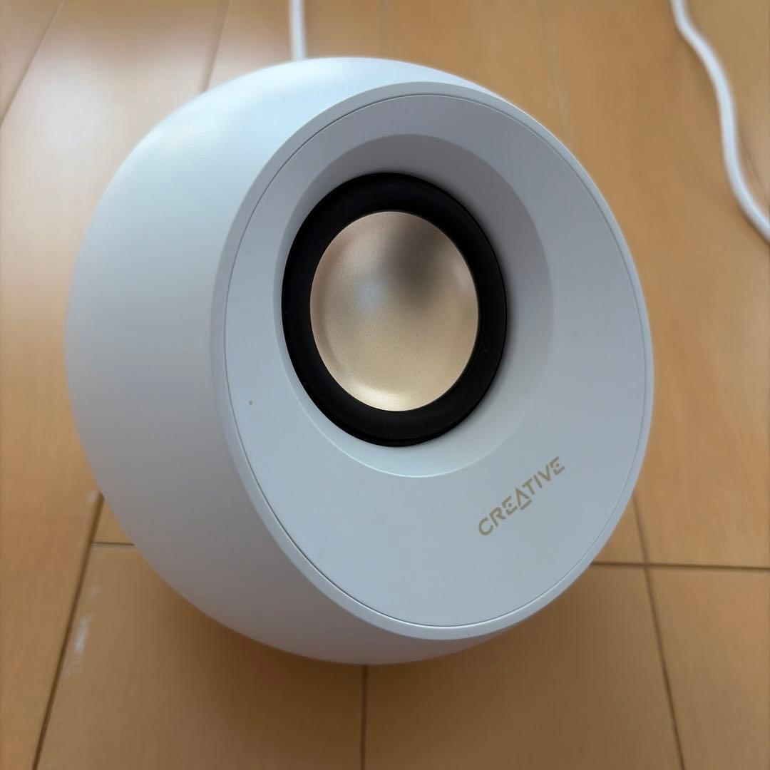 PCスピーカー Creative Pebble Pro ホワイト