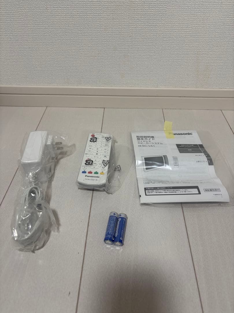 (新品・未使用品)SC-VA1-W ワイヤレススピーカーシステム　ホワイト②
