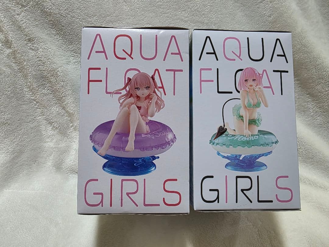Aqua Float Girls フィギュア 2体セット モモのポップ付き