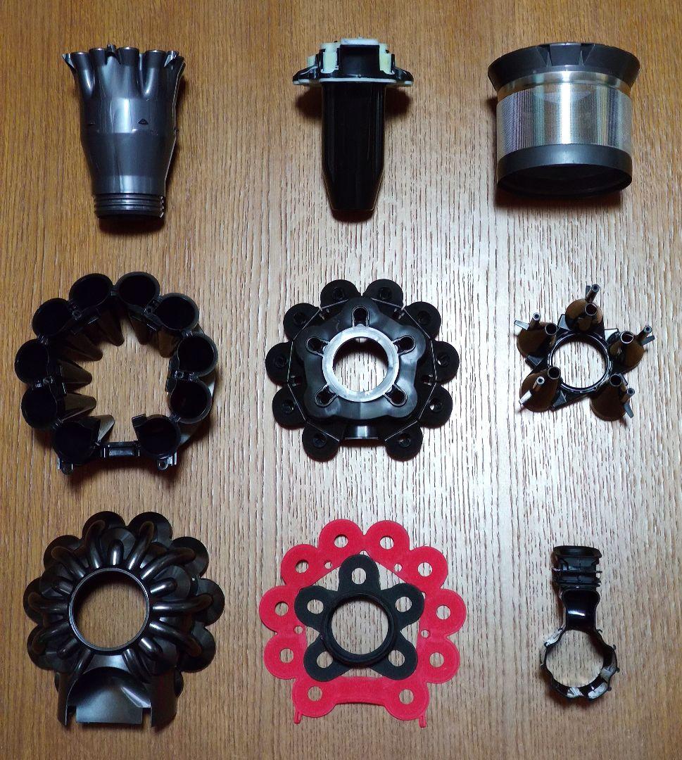 ダイソンSV11掃除機＋マキタ18vアダプターセット 分解清掃済み 動作品