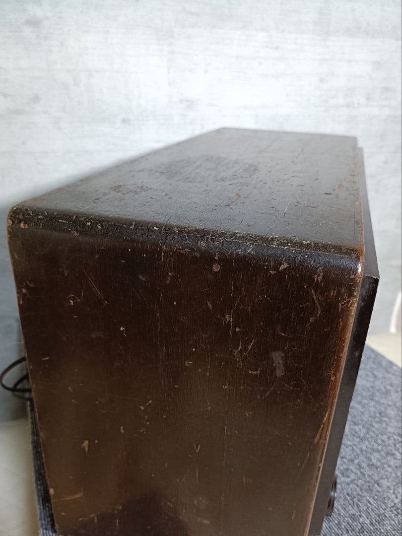 ジャンク品、National AX-530 真空管ラジオコレクター品、通電確認