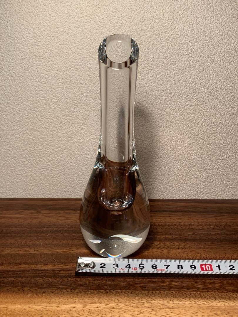 廃盤 バカラ クリスタル フラワーベース 一輪挿し 花瓶