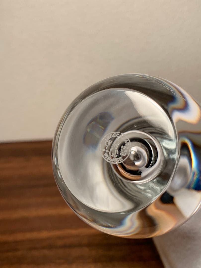 廃盤 バカラ クリスタル フラワーベース 一輪挿し 花瓶