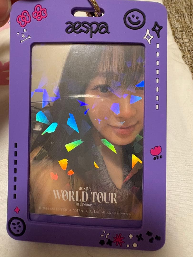#エスパ 「aespa LIVE TOUR 2023 #トートバッグ