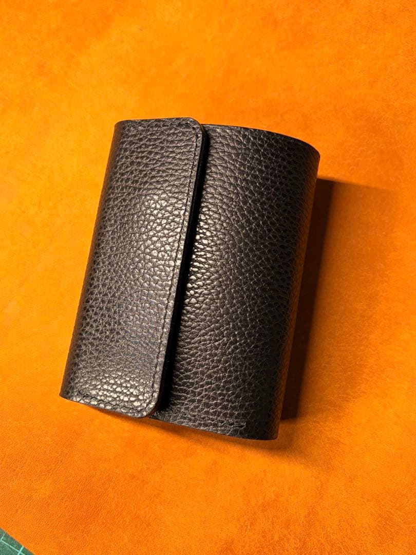 イタリアンレザー　ドラーロx ブッテーロ 三つ折り財布