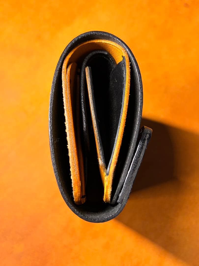 イタリアンレザー　ドラーロx ブッテーロ 三つ折り財布