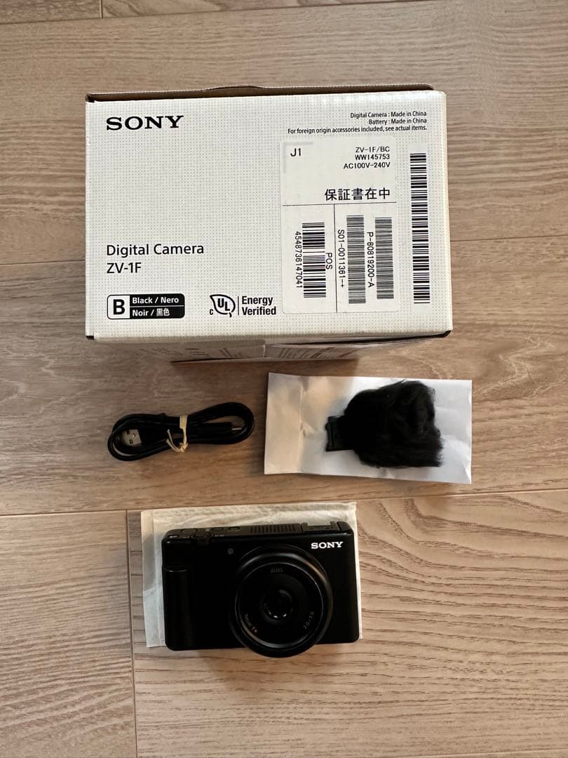 【SONY デジタルカメラ ZV-1F 】本体/ケース2色