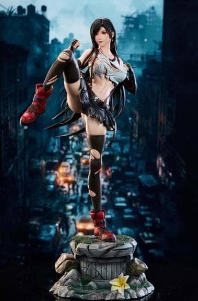 ファイナルファンタジー　ティファ　戦闘Ver.　ガレージキット　フィギュア