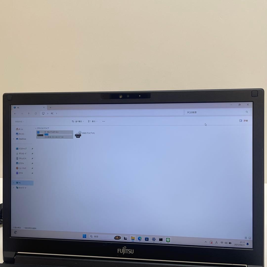 #276 富士通 Lifebook A749 i5-8365U 8GB 256G