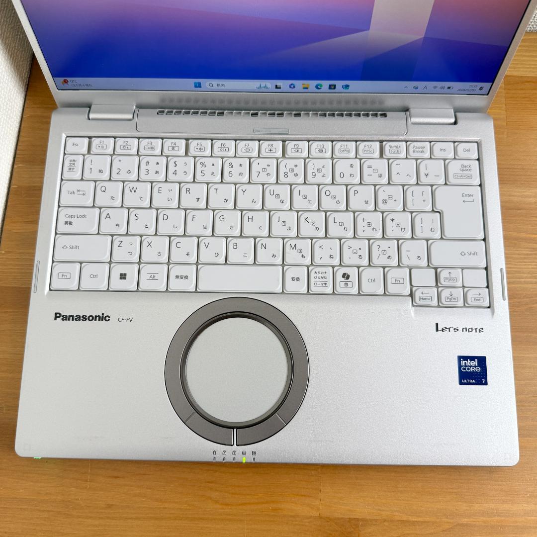 Windowsノート本体 Let's note FV5 Core Ultra 7/512GB/16GB