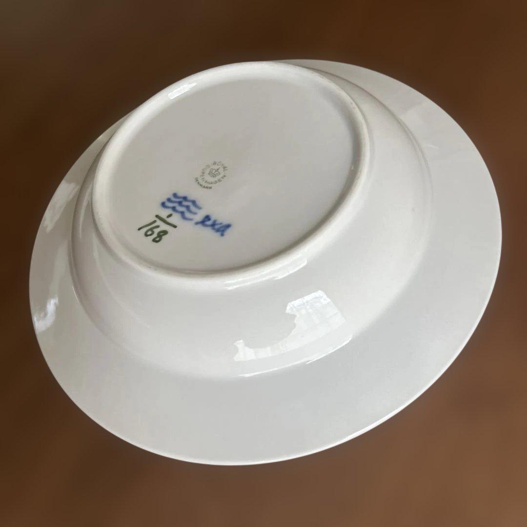 ロイヤルコペンハーゲン ブルーフルーテッド プレイン ディーププレート④